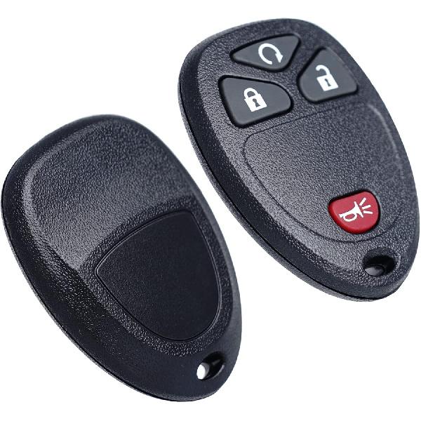 MechanMagic Key Fob Replacement Fits for Chevy Silverado Avalanche Equinox Express Traverse GMC Yukon Sierra 1500 2500 3500 HD Acadia Savana Buick