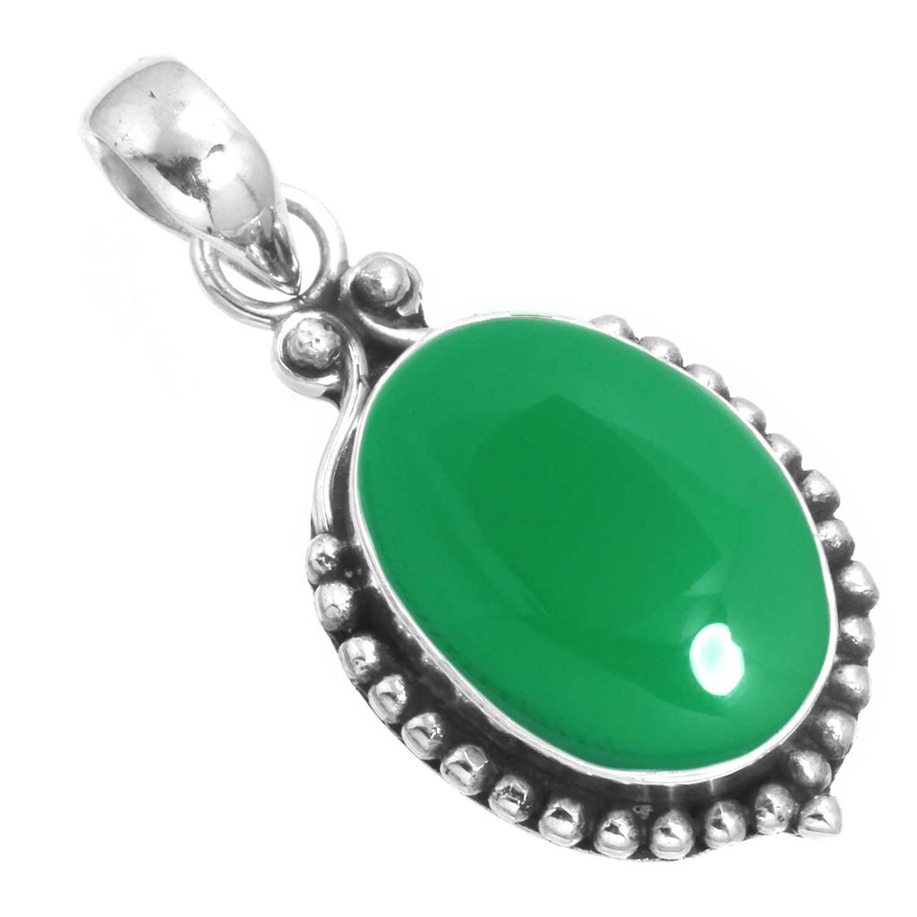 925 Sterling Silver Pendant Women Handmade Jewelry Friendship Day Gift Amber Amethyst Black Onyx Carnelian Garnet Quartz Green Onyx Gold Stone