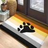 1PC Hamster Pattern Kitchen Rug Non-Slip Door Mats Pop design Bathroom Rug Bath Mat Carpet for Home Sink Laundry Decor