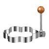 Stainless Steel Egg Ring Non-Stick Fried Egg Mold Heart Round Flower Five-pointed Star Shapes Breakfast Cooking Tools