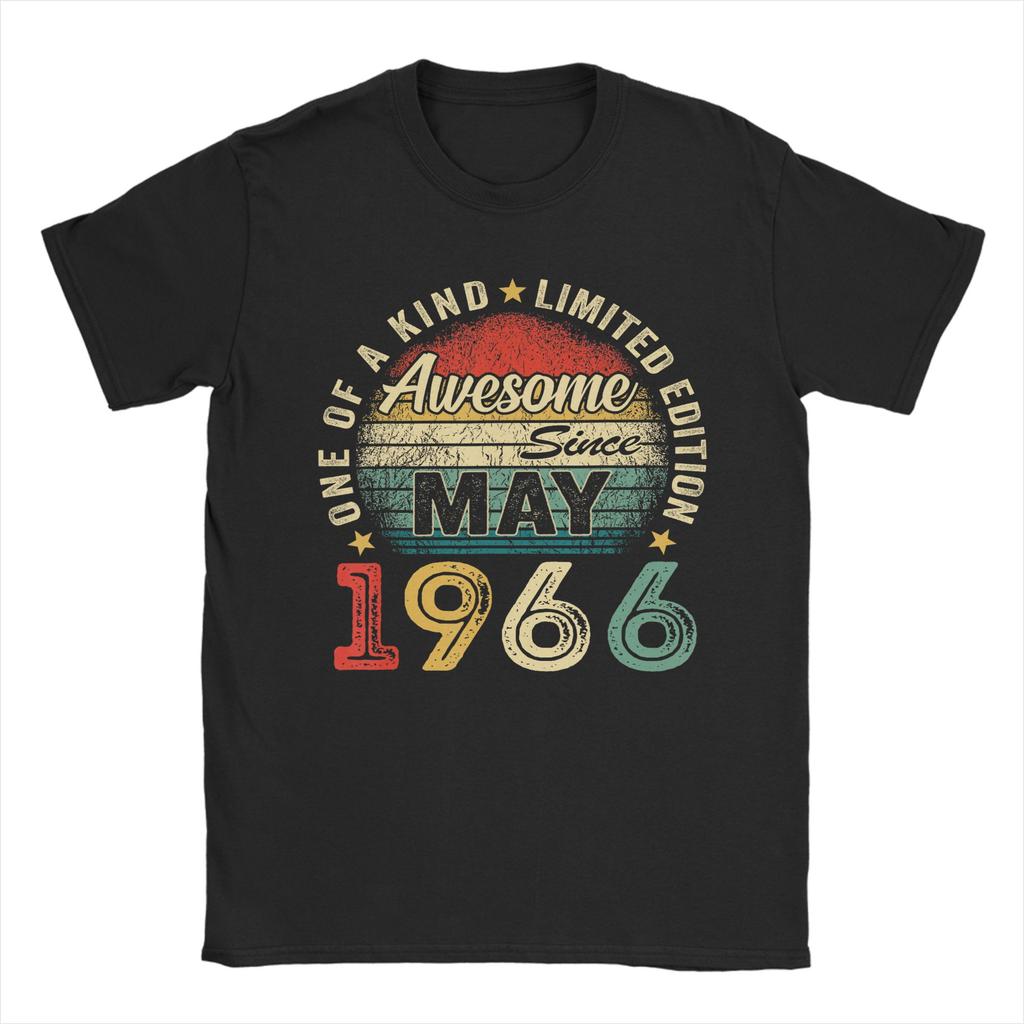 Mens Vintage th Birthday Legends were Born in April T Shirts Cotton Clothes Funny Short Sleeve Crewneck Tee Shirt