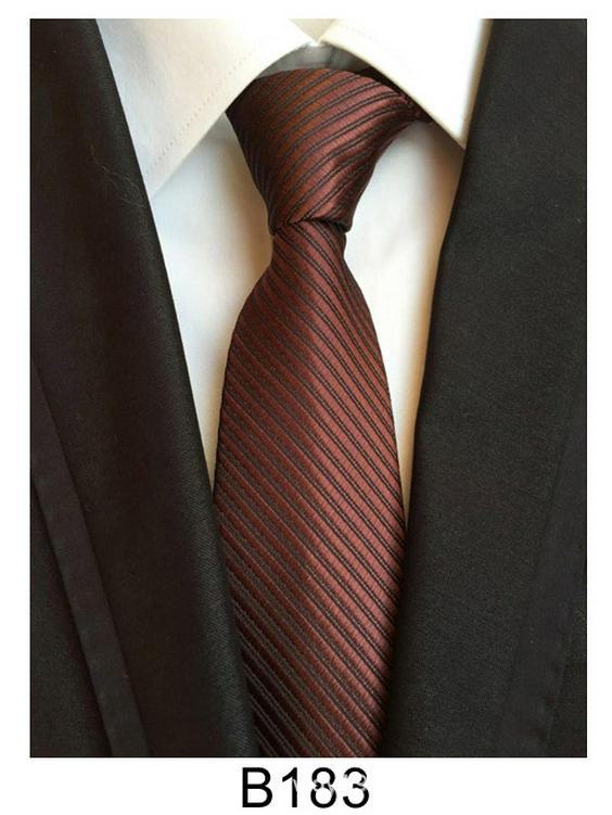 Мужской галстук ручной работы из полиэстерового шелка – повседневный, официальный или профессиональный