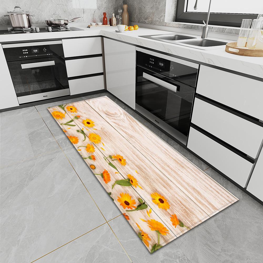 Коврик для кухни, коврик для входной двери, ковер для спальни, коридора, ванной комнаты, нескользящий пол, ковер с рисунком для гостиной