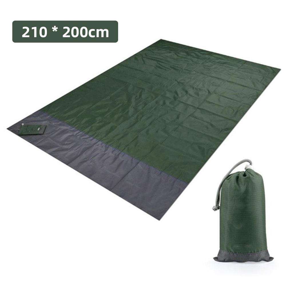 Customized Ultra-thin Moisture-proof Beach Mat, Portable and Washable Anti Sand and ultra Light Floor Mat