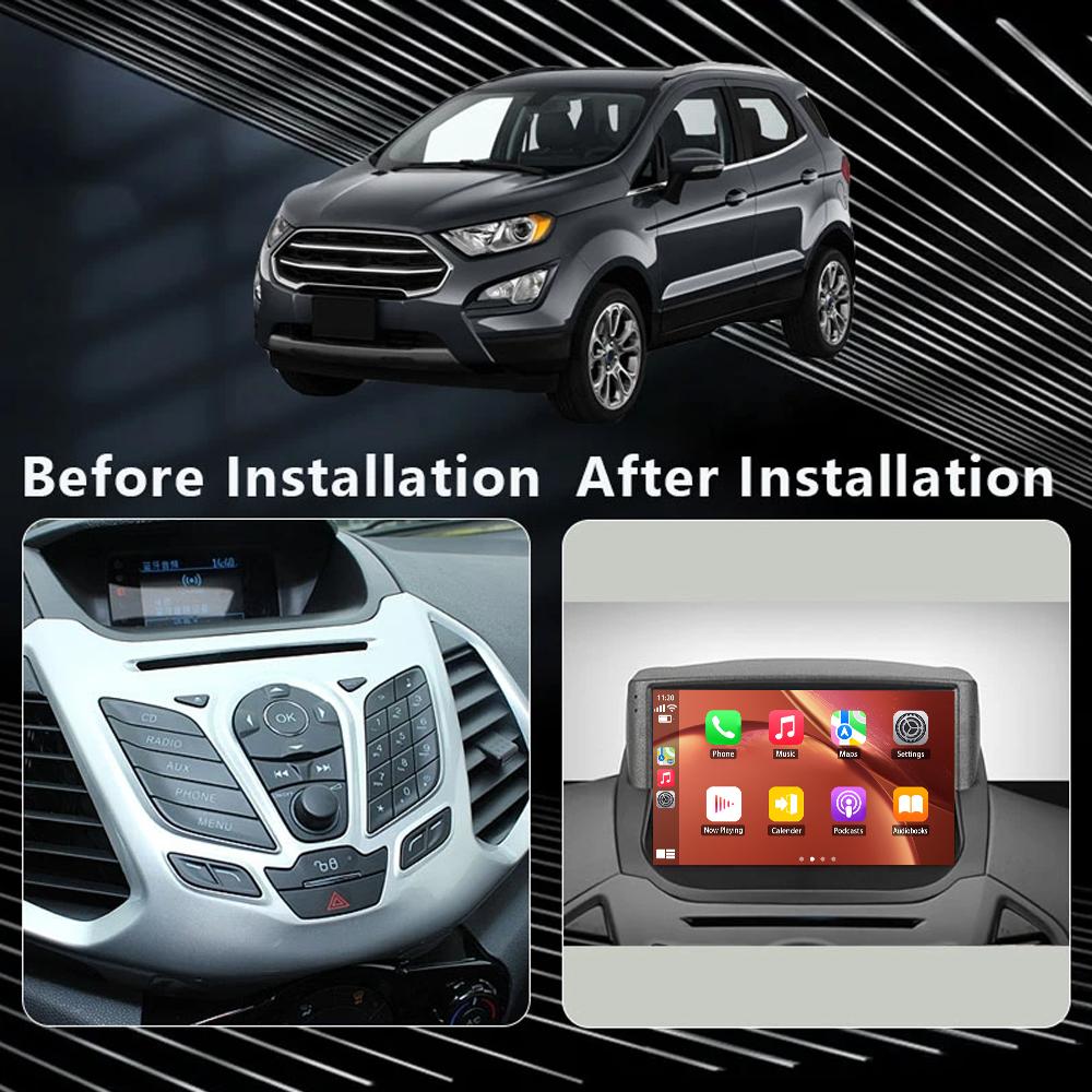 Android Car Radio For Ford EcoSport Eco Sport 2014-2018 Видео Мультимедийный Плеер Навигация Стерео GPS Carplay Авторадио