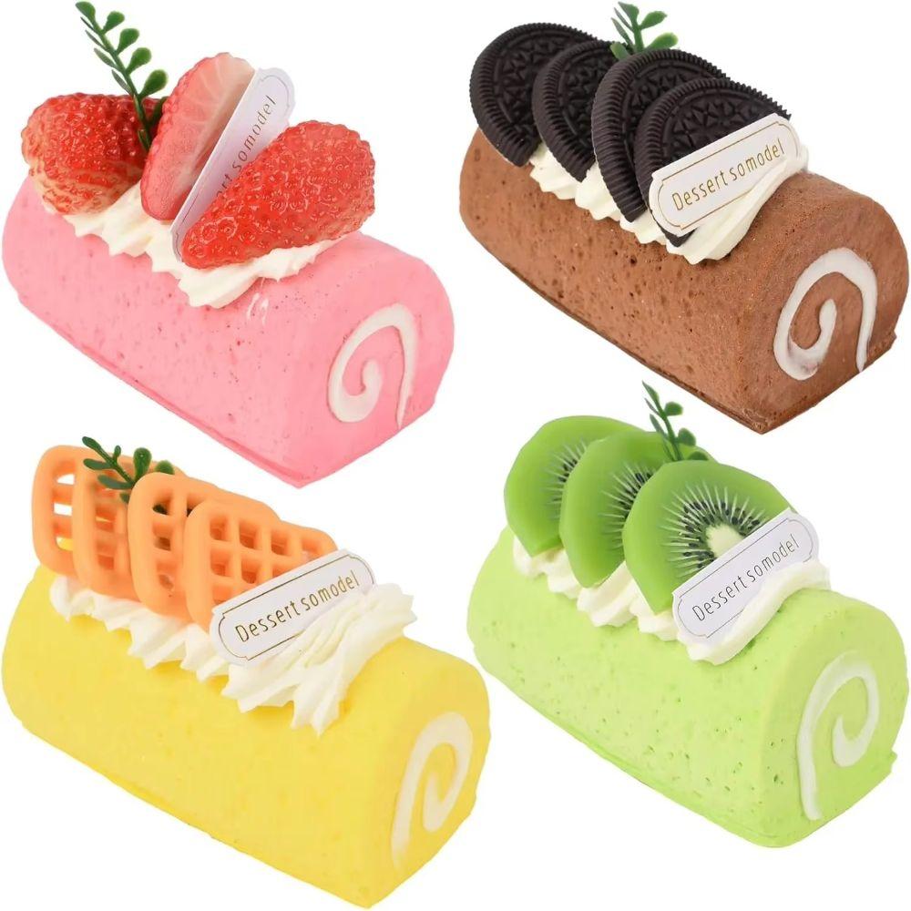 Hand Relax Swiss Roll Squishy Toy Super Soft Slow Rebound Fidget Toy  Children's Gifts