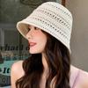 Spring/Summer 2025 Women's Japanese Knit Fisherman Hat - Breathable, Versatile, Sunshade, Sunscreen Bucket Hat