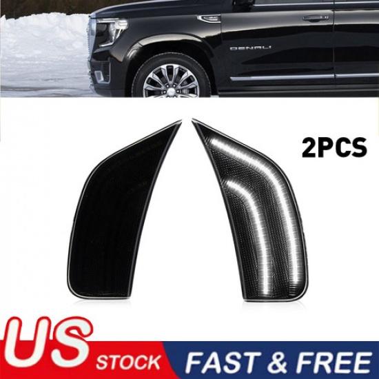 LED White Side Marker Fit Lights GMC   Yukon XL Chevrolet Tahoe Cadillac