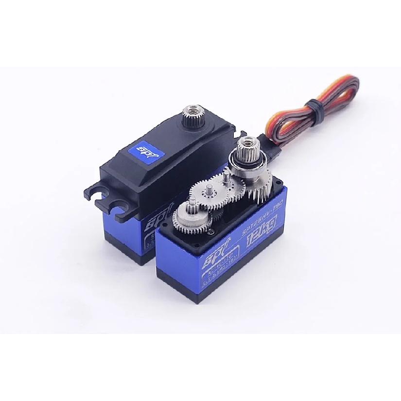 SPT25HV 12kg 7.4v High Volts Speed Stainless Steel Gears 25g Middle Size Servo 1:10 Shift Lock 1:16 Steering Fix-Wing Robot