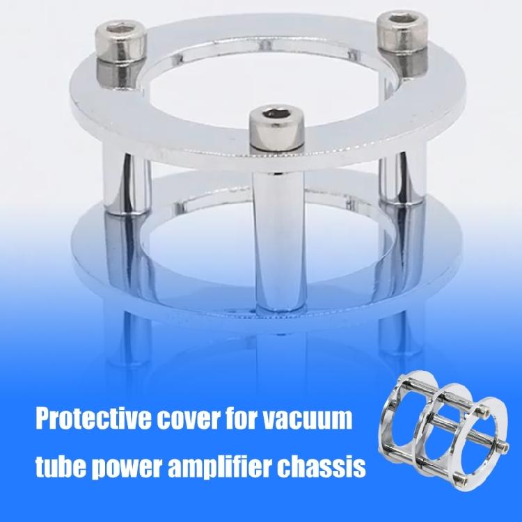 Vacuum Tube Guard Protector Cover Preamp Guard Replacement For 12AT7 ECC88 ECC81 ECC82 ECC83 12AU7 12AX7B 6N3 6N6