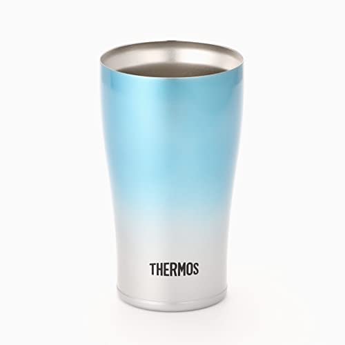 Thermos Vacuum Insulated Tumbler, 0.34L, Blue Fade, JDE-341C, BL-FD. A Great Father's Day Gift for Beer Lovers and Birthdays.
