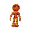 Articulated Skeleton Astronaut Figurines, 3D Printed, Movable Joints, Sliding Helmets, Space-Themed Collectibles, Ideal for Home