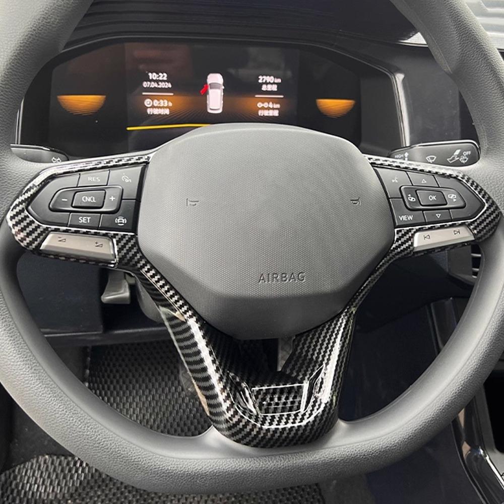 Для Volkswagen VW Touareg Jetta Golf 8 Taigo T-cross T-roc Taos Tiguan Altas Caddy Multivan Накладка-стикер на руль