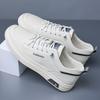 For Men Tenis Shoes Fashion Mens School Shoes Leather Men White Flat Casual Shoes Lightweight Sneakers Breathable Sports Shoes
