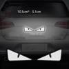 2pcs Devil Cat Eyes Warning Car Reflective Safety Tape Sticker for Auto Truck Motorcycle Trailer Safety Warning Strip
