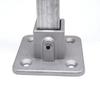 Aluminum Alloy Square Tube Fixed Pipe Clamp Pipe Fixed Joint New Storage Rack