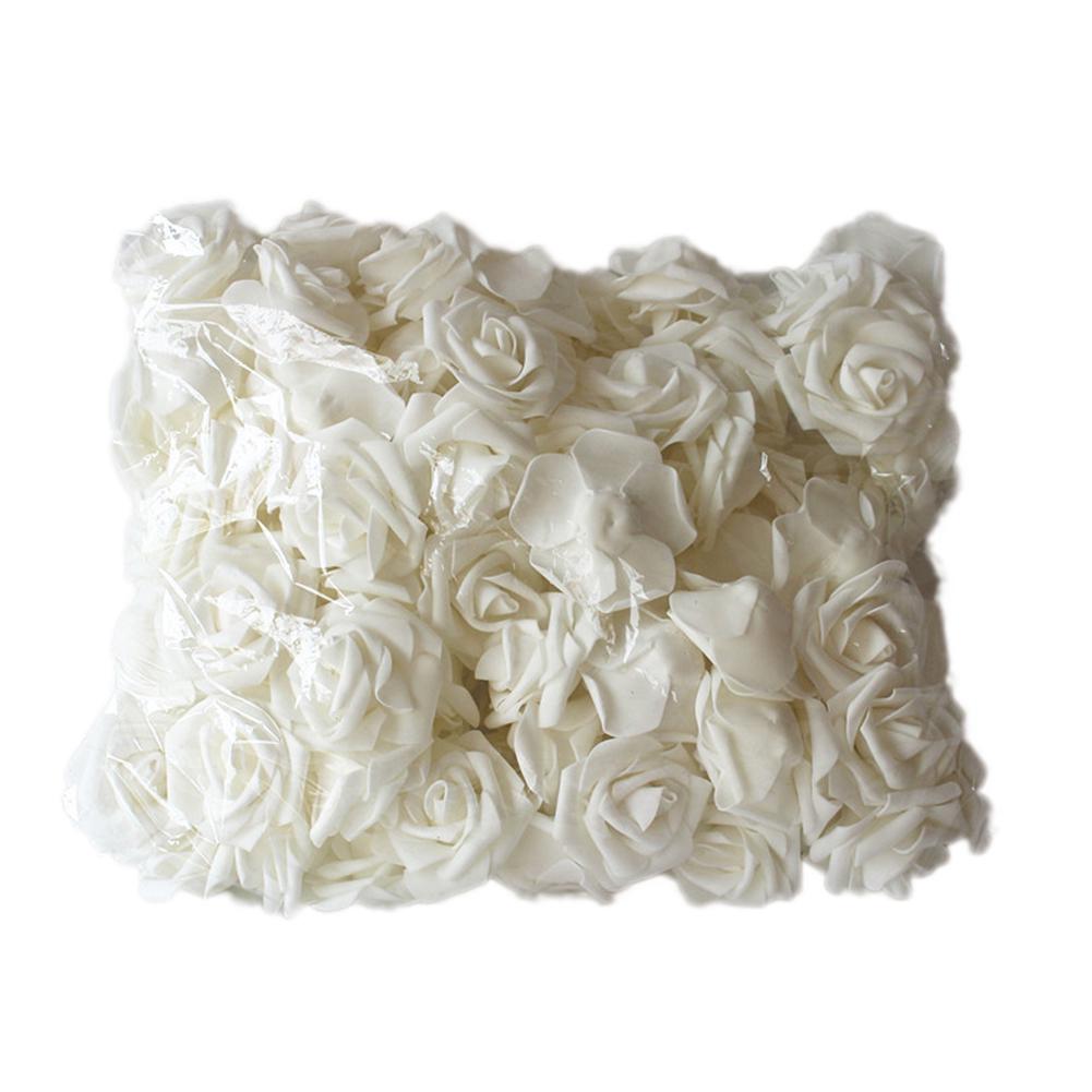 100 шт. 7 см букет искусственных цветов из пеноматериала в нескольких цветах для свадеб и декора своими руками