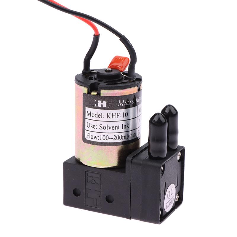 Good Quality Khf Small Ink Pump 24Vdc 3W 100-200Ml/Min Micro Diaphragm Liquid Pump For Large Format Eco Solvent Printers