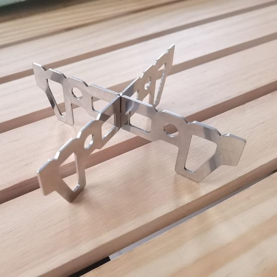 Alcohol Stove Stand Rack Rustproof Heat-Resistant Compact Size Lightweight Outdoor Stove Bracket Camping Supplies