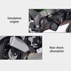 Масштаб 1/12 WELLY 2010 Kawasaki Ninja ZX-10R, модель мотоцикла из сплава, литье под давлением, металлические игрушечные транспортные средства, коллекция высокой имитации, детские подарки