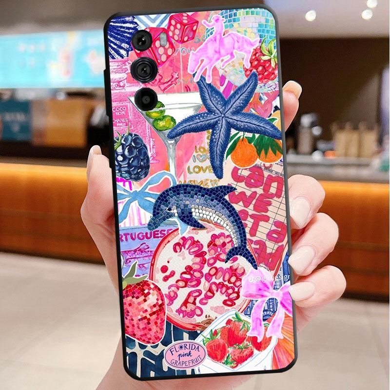 Phone Case For Motorola Edge 60 50 40 Pro 60 50 40 30 Ultra Neo Fusion Moto G Stylus G Starfish