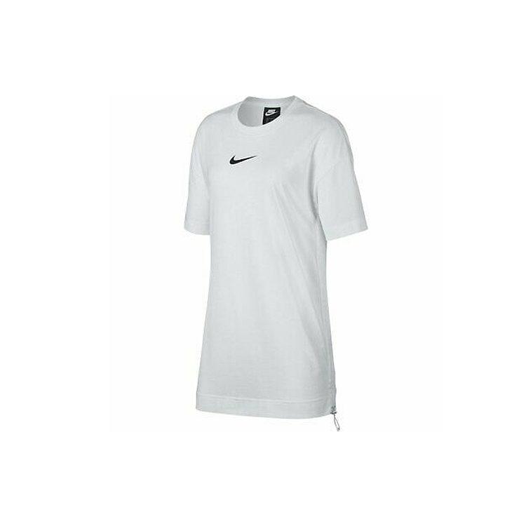 Nike Женское платье с коротким рукавом Белое BQ7961-100