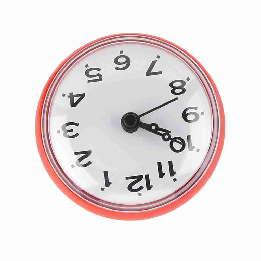 Водонепроницаемые присоски Настенные Оконные Зеркала Часы для Ванны Душа Аксессуары для Ванной Комнаты