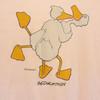 Hanes 80s 90s Old USA made duck Short sleeve Single Stitch Print T-shirt Men's Used