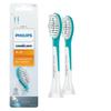 Philips Sonicare электрическая зубная щетка сменная щетка детская обычная белая 2 бутылки месяцы (неподдельный) (6 Поставка) HX6042/63