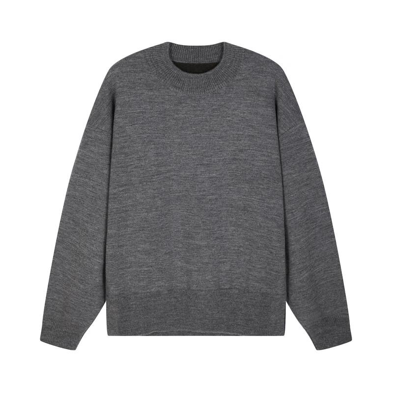 CROQUIS Men's 2024 Winter Loose Crew Neck Pullover Sweater 9OB310520