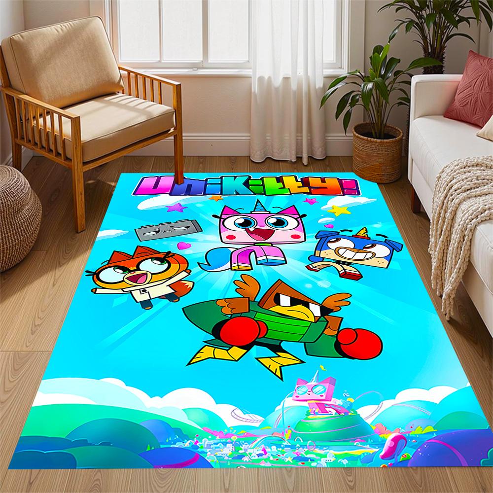 Koala Brothers Adventure Flight Themed Anti-Slip Rugs - Polyester Home Decor, Suitable for Bedrooms, Living Rooms, Doorways, Studios, and Decorations