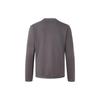 Adidas Деловая повседневная вязаная куртка-кардиган, мужские топы, темно-серый JE8595
