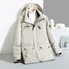 Real Fur Collar Winter White Duck Down Coats for Men Parkas Hooded Thick Warm Down Jackets Man Outerwears