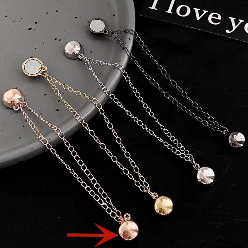 Регулируемая магнитная пряжка для бесшовных брюк и изменения длины манжет