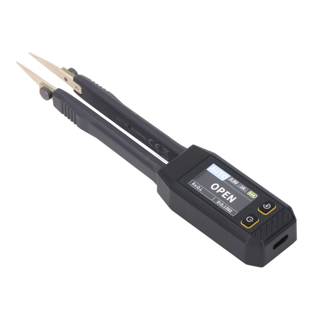Интеллектуальный LCR пинцет Цифровой Сопротивление Индуктивность Емкость Ручной мультиметр Пинцет