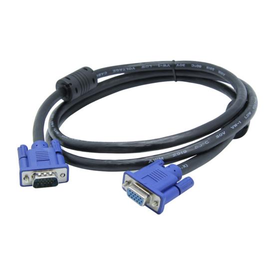 Удлинительный кабель VGA Практичный HD-совместимый 150/300 см Папа-Мама Адаптер-удлинитель для компьютера
