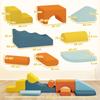 9 Piece Soft Play Set Kids Soft Play Foam Blocks With Detachable Cover For Climbing And Crawling