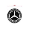 HSVK2 57mm Star Flat Hood Bonnet Logo Emblem Badge For Mercedes Benz W204 W124 W201 W202 W212 W220 W205 automobile