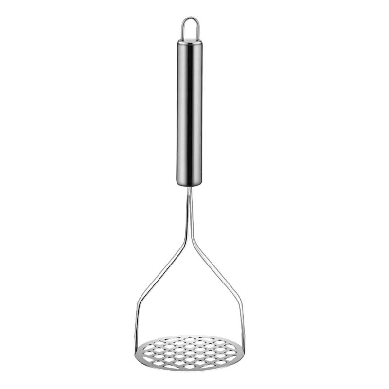 Stainless Steel Potato Mashers Ricers Masher Puree Purple Sweet Potata Pumpkin Grater Kitchen Acceesories Makers Tools Crusher