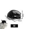 Cat Bat Mask Funny Black Bat Shaped Pet Cat Helmet Mask Halloween Costumes Accessories for Cats Photo Props Halloween Decoration