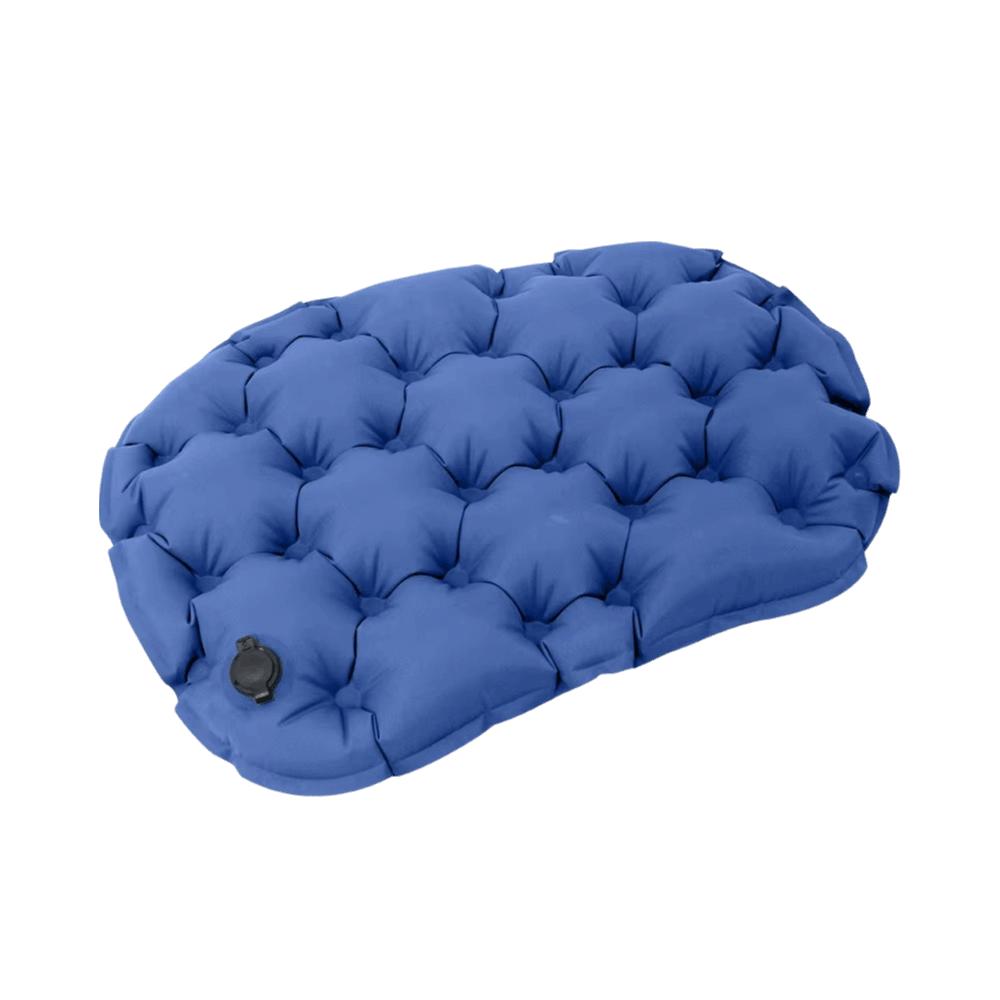 Foldable Inflatable Seat Cushion Waterproof Camping Chair Pad Travel Chair Cushion Camping