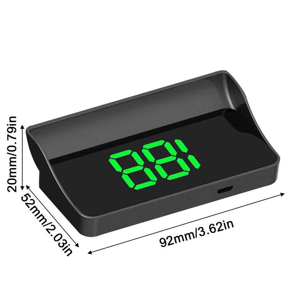 Автомобильный HUD Head Up Display GPS Цифровой спидометр Проектор скорости на лобовом стекле Аксессуары для автомобильной электроники