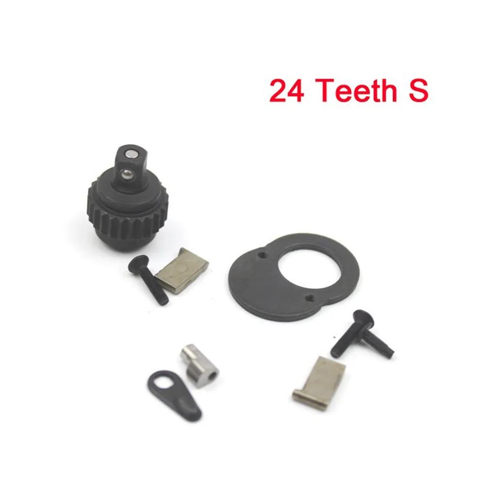 11 шт./комплект 1/4'' 3/8'' 1/2'' 24 Зуба Трещотка Торцевой Ключ Автомобильный Ремонт Механик Аксессуар для Ремонта Комплект Запасных Частей