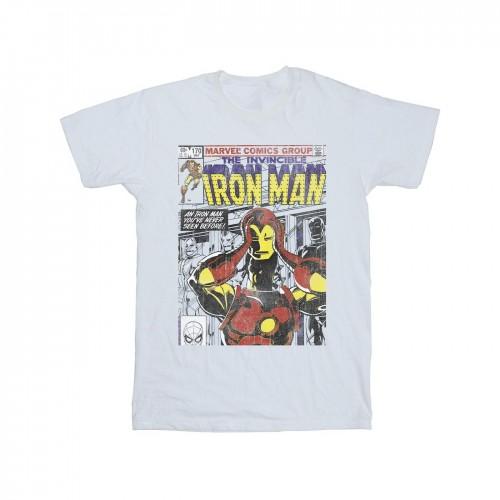 Marvel Mens Iron Man Head Gear Off T-Shirt