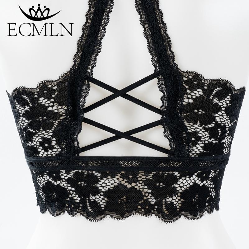 ECMLN Женская мода, кружевные прозрачные комплекты нижнего белья, бюстгальтеры, топы и шорты, тонкие бюстгальтеры, трусики со средней талией, соблазнительные комплекты бикини, нижнее белье, пижамы