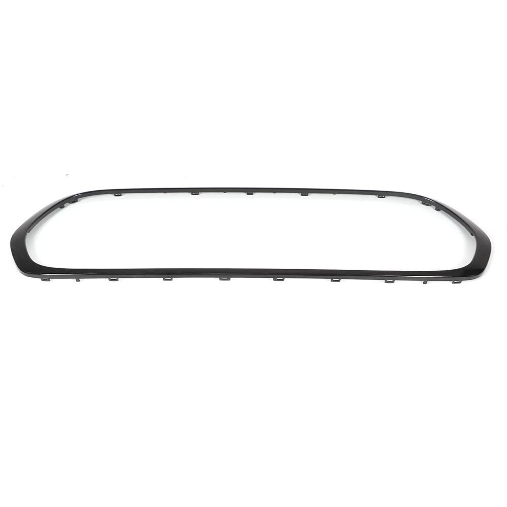 For Mini F55 F56 F57 One Cooper S JCW 2014-2021 Front Grille Trim Frame Glossy Black Air Intake Grills Surround Cover