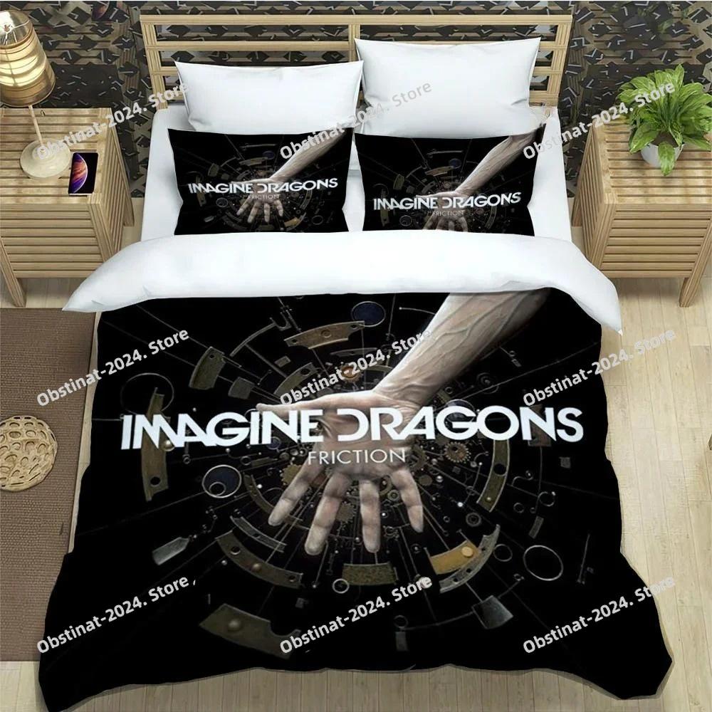 Rock Band Imagine Dragons Постельные комплекты изысканный комплект постельного белья пододеяльник комплект постельного белья роскошный подарок на день рождения