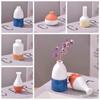 Resin Craft Resin Mini Flower Vase Handmade Micro Landscape Vase  Home Decoration