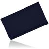 Fukushodo Prayer Bead Case [Made In Kyoto, Recommended by Funeral Professionals] Prayer Bead Bag for Men and Women (03 Tsumugi, Navy Blue)