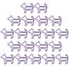 20Pcs Paperclips Bookmarks Metal Cartoon Shaped Office Supplies Clips  Puppy